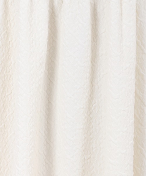 axes femme POETIQUE（アクシーズファムポエティック）の「ふくれジャカードキャミワンピース（ワンピース・レディース・ミント/キナリ/ブラック・MEDIUM）」の14枚目の写真