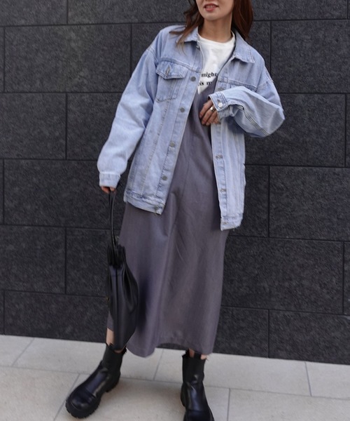 CORNERS(コーナーズ)の「CORNERS by yui 3wayロングジャンスカ(ジャンパースカート・レディース・ブラック/ライトグレー/オフホワイト/ベージュ・L/M)」の9枚目の写真