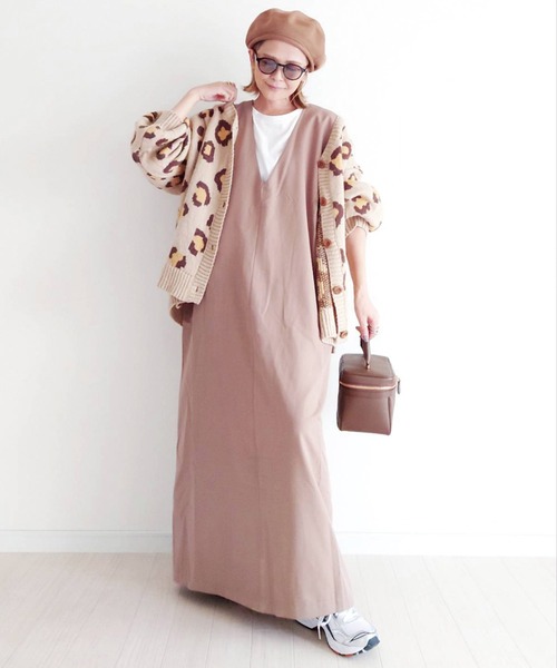 CORNERS(コーナーズ)の「CORNERS by yui 3wayロングジャンスカ(ジャンパースカート・レディース・ブラック/ライトグレー/オフホワイト/ベージュ・L/M)」の20枚目の写真