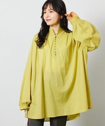 【限定展開】 インド クルミボタン ブラウス