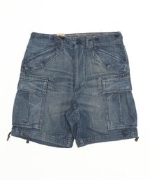 RRL ダブルアールエル　インディゴ チェック リネン ショートパンツ28 RRL ダブルアールエル インディゴ チェック リネン ショート
