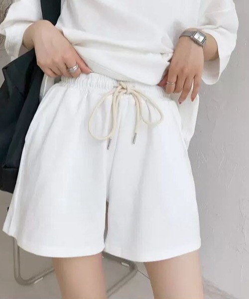 wears（ウェアーズ）の「【セットアップ】無地 カジュアルルームウェア（ルームウェア/パジャマ・レディース・ブラック/グレー/ホワイト・FREE）」の8枚目の写真