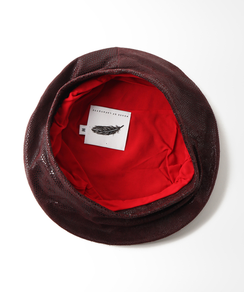 JOURNAL STANDARD（ジャーナルスタンダード）の「【HOUSE OF LAFAYETTE/ハウス オブ ラファイエット】BERET 1：ベレー帽（ハンチング/ベレー帽・レディース・ブラウン・FREE）」の4枚目の写真