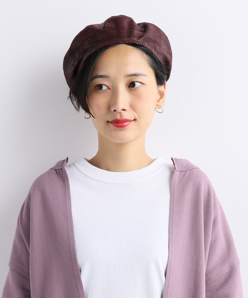 JOURNAL STANDARD（ジャーナルスタンダード）の「【HOUSE OF LAFAYETTE/ハウス オブ ラファイエット】BERET 1：ベレー帽（ハンチング/ベレー帽・レディース・ブラウン・FREE）」の7枚目の写真