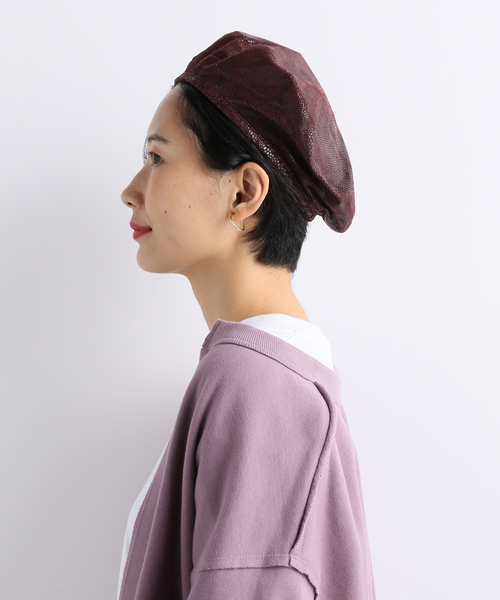 JOURNAL STANDARD（ジャーナルスタンダード）の「【HOUSE OF LAFAYETTE/ハウス オブ ラファイエット】BERET 1：ベレー帽（ハンチング/ベレー帽・レディース・ブラウン・FREE）」の8枚目の写真