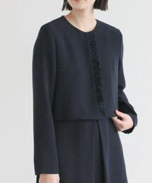 B'2nd（ビーセカンド）の「kaene(カエン) シフォンフリルジャケット / 005312（スーツジャケット）」