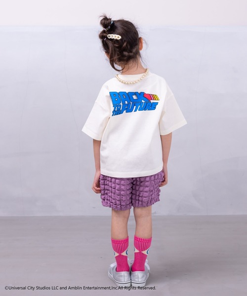MARKEY'S(マーキーズ)の「【BACK TO THE FUTURE】プリントTシャツ(80~150cm)(Tシャツ/カットソー・キッズ・ホワイト/チャコール・80/90/100/110/120/130/140/150)」の7枚目の写真