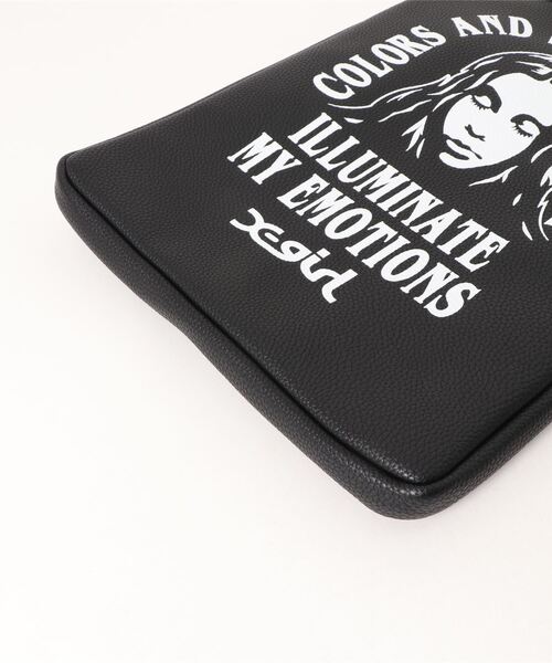 エックスガール X-GIRL ARCH & FACE LOGO パソコン ケース X-girl エックスガール X-GIRL ARCH & FACE LOGO PC CASE アーチ
