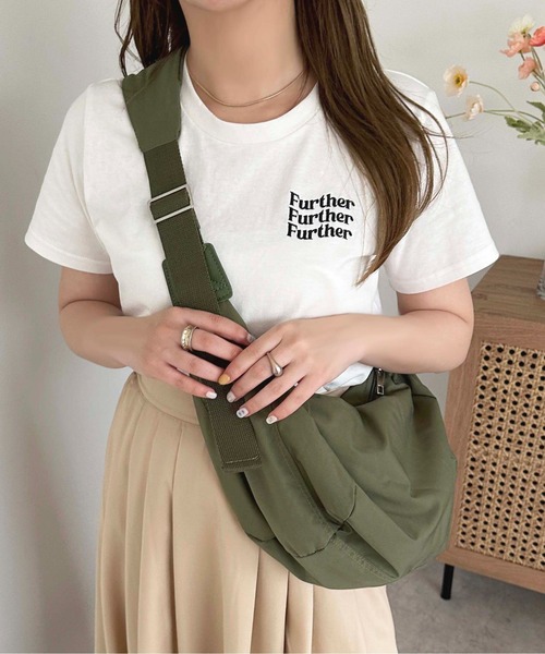 apres jour(アプレジュール)の「【apres jour×ARIAZ】ショルダーバッグ(ショルダーバッグ・レディース・アイボリー/ブラック/ピンク/カーキ/オフホワイト/ベージュ/ネイビー・FREE)」の5枚目の写真