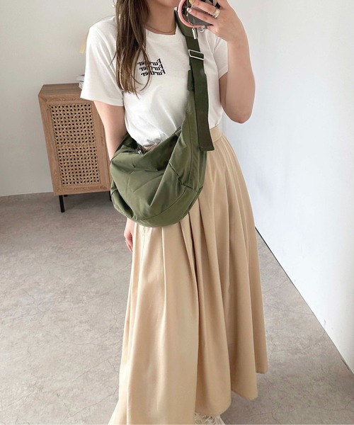 apres jour(アプレジュール)の「【apres jour×ARIAZ】ショルダーバッグ(ショルダーバッグ・レディース・アイボリー/ブラック/ピンク/カーキ/オフホワイト/ベージュ/ネイビー・FREE)」の21枚目の写真