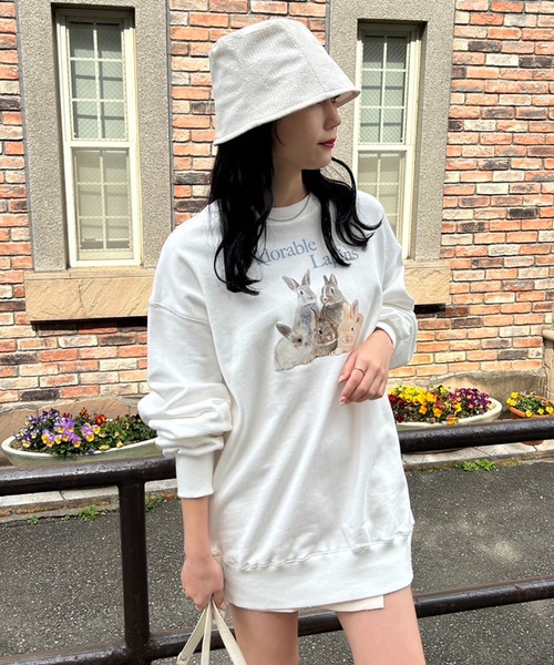 one after another NICE CLAUP（ワンアフターアナザーナイスクラップ）の「リップルクローシュハット（ハット・レディース・アイボリー/ブラック・FREE）」の4枚目の写真