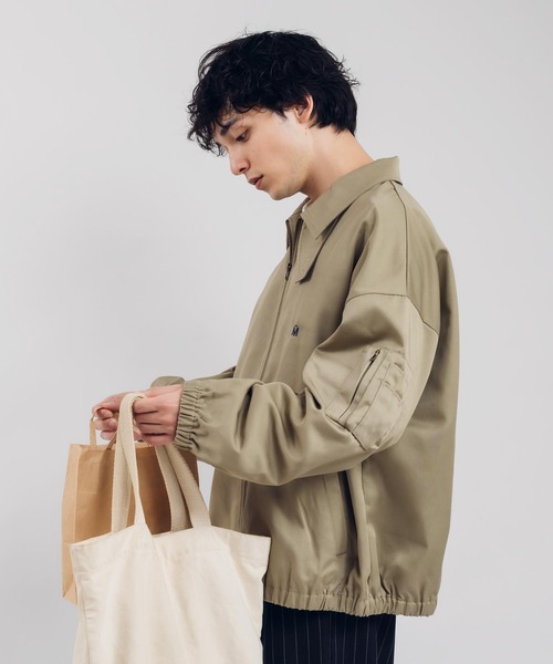 thisisneverthat ベージュ ジャケット M　ブルゾン MUHET（ミュエータ）の「ハリントンジャケット（ブルゾン）」 - WEAR