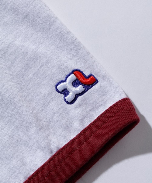 XLARGE(エクストララージ)の「FOOTBALL S/S TEE(Tシャツ/カットソー・メンズ・ネイビー/バーガンディー/ブラック・M/L/XL/S)」の7枚目の写真