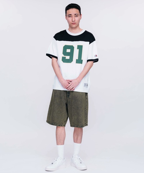 XLARGE(エクストララージ)の「FOOTBALL S/S TEE(Tシャツ/カットソー・メンズ・ネイビー/バーガンディー/ブラック・M/L/XL/S)」の17枚目の写真