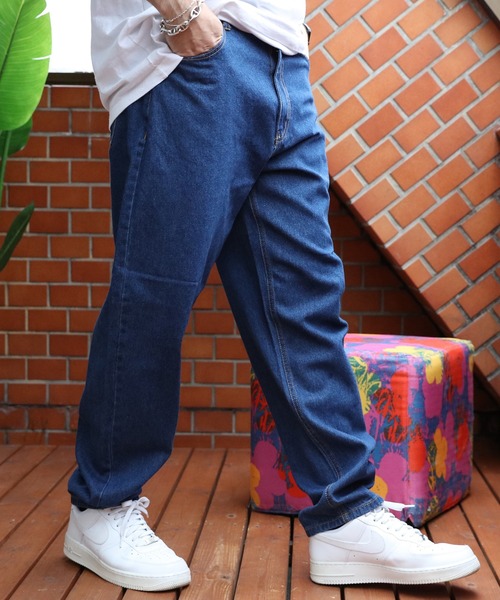 【セール】デニムワイドパンツ（デニムパンツ）｜Beautiful Harmony（ビューティフルハーモニー）