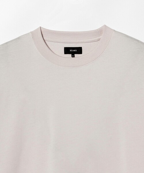BEAMS(ビームス)の「BEAMS / ルーズ シルケット Tシャツ(Tシャツ/カットソー・メンズ・ブラック/ホワイト系その他6/ブラウン・S/M/L/XL)」の9枚目の写真