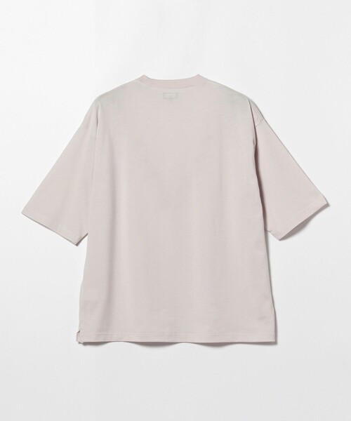 BEAMS(ビームス)の「BEAMS / ルーズ シルケット Tシャツ(Tシャツ/カットソー・メンズ・ブラック/ホワイト系その他6/ブラウン・S/M/L/XL)」の12枚目の写真