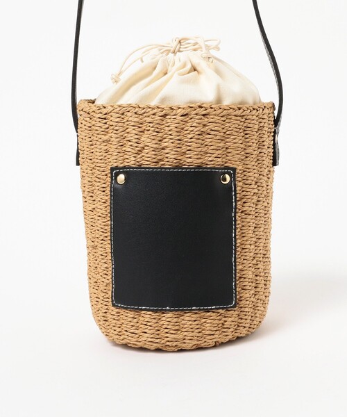 B:MING by BEAMS（ビーミングバイビームス）の「B:MING by BEAMS / フェイクレザー カゴ ショルダー バック（ショルダーバッグ・レディース・ナチュラル/ブラウン・ONE SIZE）」の12枚目の写真
