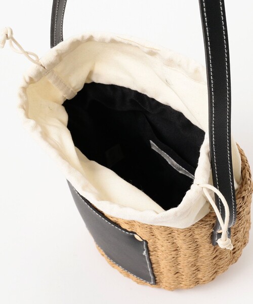 B:MING by BEAMS（ビーミングバイビームス）の「B:MING by BEAMS / フェイクレザー カゴ ショルダー バック（ショルダーバッグ・レディース・ナチュラル/ブラウン・ONE SIZE）」の13枚目の写真
