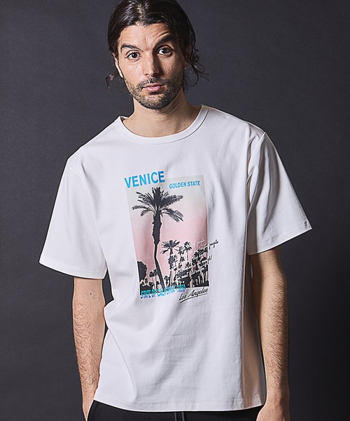 RATTLE TRAP(ラトルトラップ)の「ストレッチスムース紫外線プリントTシャツ(Tシャツ/カットソー・メンズ・ホワイト系その他/ホワイト・S/M/L/LL)」の6枚目の写真