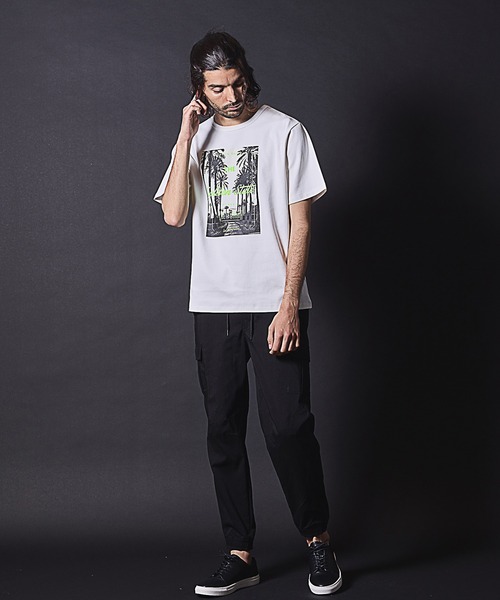 RATTLE TRAP(ラトルトラップ)の「ストレッチスムース紫外線プリントTシャツ(Tシャツ/カットソー・メンズ・ホワイト系その他/ホワイト・S/M/L/LL)」の12枚目の写真