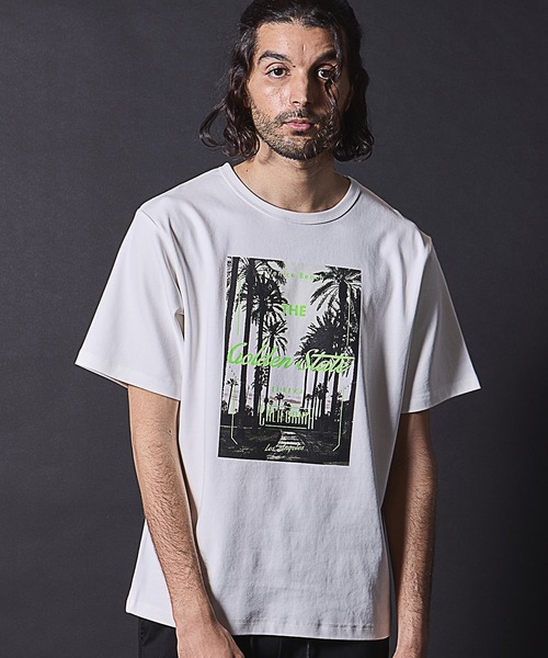 RATTLE TRAP(ラトルトラップ)の「ストレッチスムース紫外線プリントTシャツ(Tシャツ/カットソー・メンズ・ホワイト系その他/ホワイト・S/M/L/LL)」の15枚目の写真