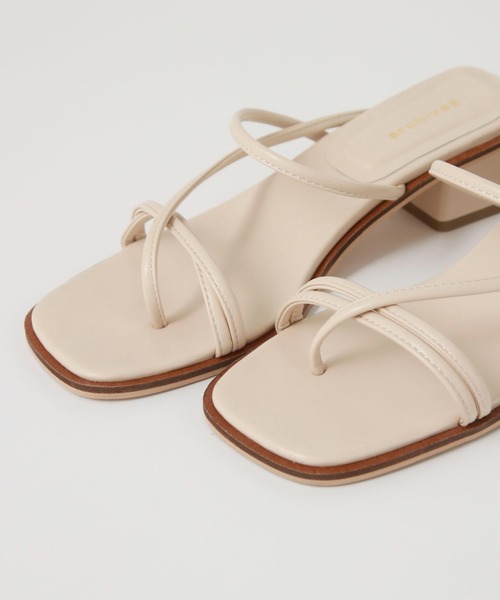 archives（アルシーヴ）の「ラインサンダル（サンダル・レディース・グリーン/ブラック/アイボリー・MEDIUM/LARGE）」の22枚目の写真