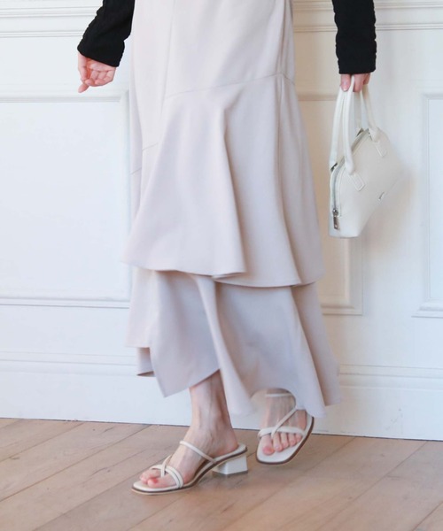 archives（アルシーヴ）の「ラインサンダル（サンダル・レディース・グリーン/ブラック/アイボリー・MEDIUM/LARGE）」の13枚目の写真