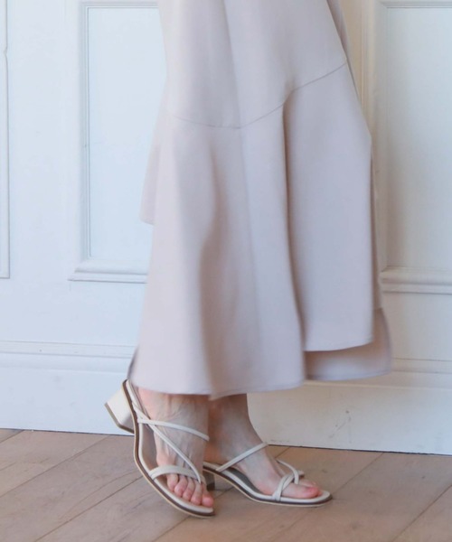 archives（アルシーヴ）の「ラインサンダル（サンダル・レディース・グリーン/ブラック/アイボリー・MEDIUM/LARGE）」の14枚目の写真