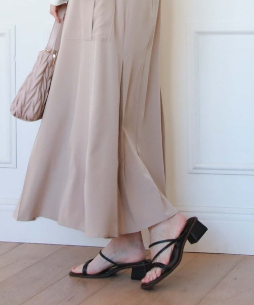 archives（アルシーヴ）の「ラインサンダル（サンダル・レディース・グリーン/ブラック/アイボリー・MEDIUM/LARGE）」の5枚目の写真