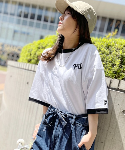 FILA 半袖Tシャツとスカートセット Lサイズ FILA 半袖Tシャツとスカートセット Lサイズ FILA（フィラ）の「FILA
