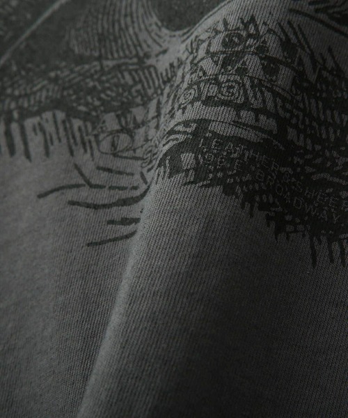 schott(ショット)の「Schott/ショット/LS T-SHIRT IRVING'S EYE/"アーヴィンアイ"ロンT(Tシャツ/カットソー・メンズ・ゴールド/チャコールグレー/ネイビー・2XL/L/XL/M)」の20枚目の写真