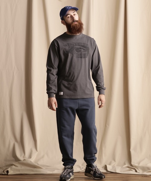 schott(ショット)の「Schott/ショット/LS T-SHIRT IRVING'S EYE/"アーヴィンアイ"ロンT(Tシャツ/カットソー・メンズ・ゴールド/チャコールグレー/ネイビー・2XL/L/XL/M)」の9枚目の写真