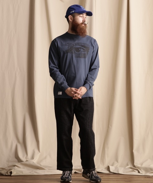 schott(ショット)の「Schott/ショット/LS T-SHIRT IRVING'S EYE/"アーヴィンアイ"ロンT(Tシャツ/カットソー・メンズ・ゴールド/チャコールグレー/ネイビー・2XL/L/XL/M)」の10枚目の写真