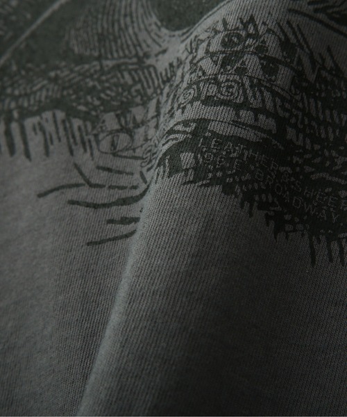 schott(ショット)の「Schott/ショット/LS T-SHIRT IRVING'S EYE/"アーヴィンアイ"ロンT(Tシャツ/カットソー・メンズ・ゴールド/チャコールグレー/ネイビー・2XL/L/XL/M)」の16枚目の写真