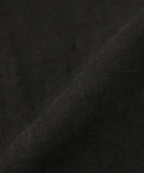 MACKINTOSH PHILOSOPHY（ﾏｯｷﾝﾄｯｼｭ ﾌｨﾛｿﾌｨｰ）の「GREY LABEL リネンシャーリングドレス（ワンピース・レディース・ブラック/ライトブルー・2）」の6枚目の写真