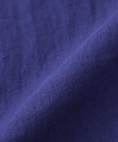 MACKINTOSH PHILOSOPHY（ﾏｯｷﾝﾄｯｼｭ ﾌｨﾛｿﾌｨｰ）の「GREY LABEL リネンシャーリングドレス（ワンピース・レディース・ブラック/ライトブルー・2）」の9枚目の写真