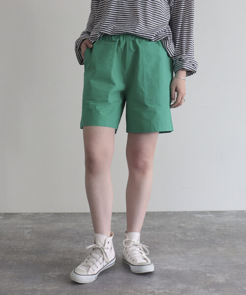 GEVACO（ゲバコ）の「【GEVACO/ゲバコ】ライトキャンバスショーツ（その他パンツ・レディース・ベージュ/ブラック/オレンジ/グリーン・38）」の13枚目の写真