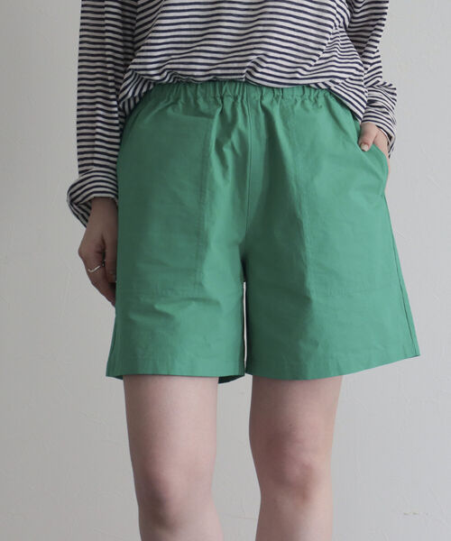 GEVACO（ゲバコ）の「【GEVACO/ゲバコ】ライトキャンバスショーツ（その他パンツ・レディース・ベージュ/ブラック/オレンジ/グリーン・38）」の14枚目の写真