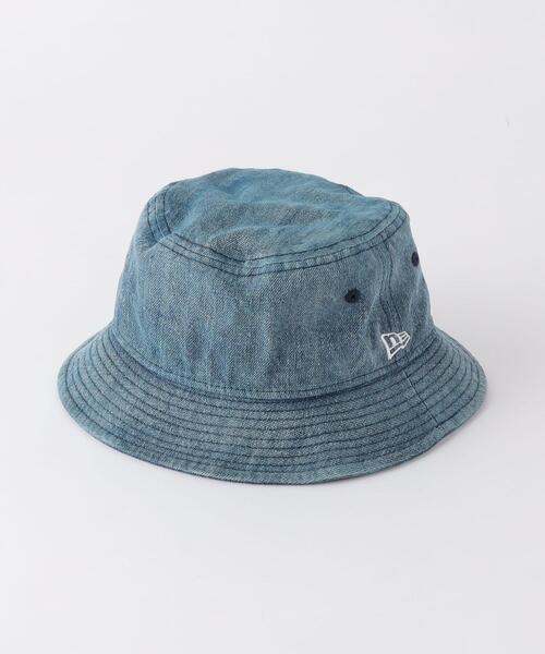 NEW ERA(ニューエラ)の「【別注】<NEW ERA×green label relaxing>バケット01 デニム ハット(ハット・メンズ・ライトブルー/ネイビー・FREE)」の15枚目の写真
