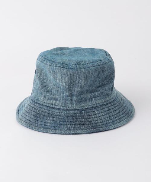 NEW ERA(ニューエラ)の「【別注】<NEW ERA×green label relaxing>バケット01 デニム ハット(ハット・メンズ・ライトブルー/ネイビー・FREE)」の9枚目の写真