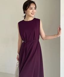 anuans（アニュアンス）の「ショルダータックカットワンピース  