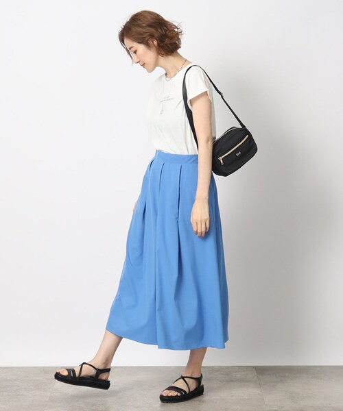 Lee(リー)の「【Lee別注】スクエアショルダー(ショルダーバッグ・レディース・ブラック/レオパード/グレー/ライトベージュ/レッド系1/アイボリー系1/ライトグレー・00)」の14枚目の写真