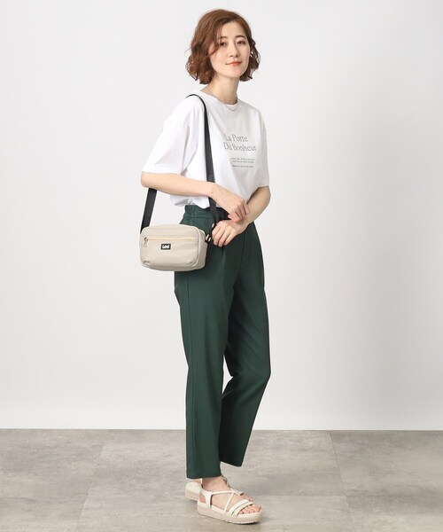 Lee(リー)の「【Lee別注】スクエアショルダー(ショルダーバッグ・レディース・ブラック/レオパード/グレー/ライトベージュ/レッド系1/アイボリー系1/ライトグレー・00)」の17枚目の写真