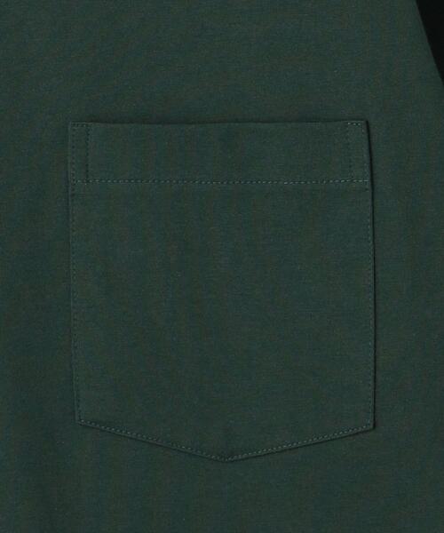 green label relaxing（グリーンレーベルリラクシング）の「クール キシリトール クルーネック Tシャツ（Tシャツ/カットソー・メンズ・ダークグリーン/ターコイズブルー/ホワイト/ライトグレー・S/M/L/XL）」の20枚目の写真