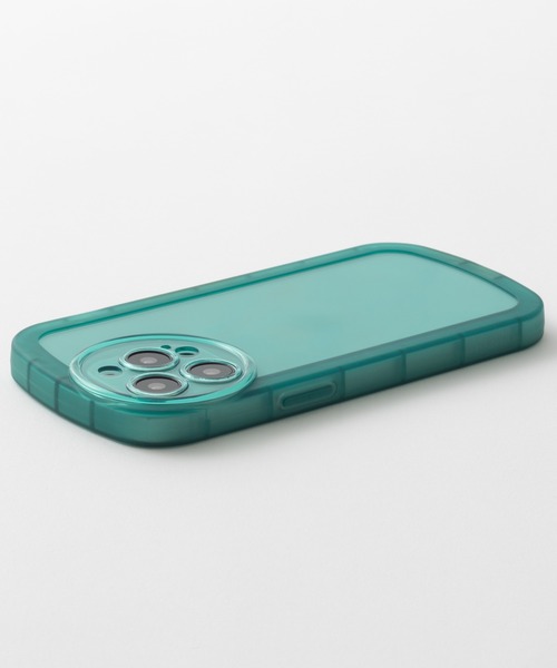 emonique（エモニーク）の「iPhoneケース カバー クリア プロテクション【SE/11/11pro/12/12pro/13/13pro/14/14pro対応】（スマホケース/カバー・レディース・ピンク/ホワイト/イエロー/パープル/ブラック/ブルー・B/C/D/E/F/G/H/I/A）」の9枚目の写真