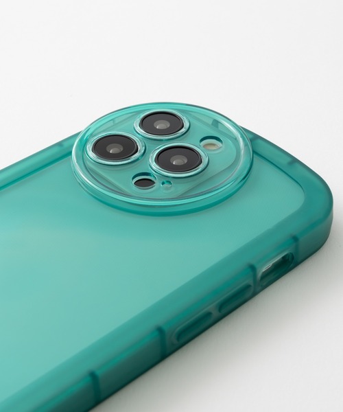 emonique（エモニーク）の「iPhoneケース カバー クリア プロテクション【SE/11/11pro/12/12pro/13/13pro/14/14pro対応】（スマホケース/カバー・レディース・ピンク/ホワイト/イエロー/パープル/ブラック/ブルー・B/C/D/E/F/G/H/I/A）」の11枚目の写真