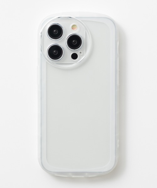 emonique（エモニーク）の「iPhoneケース カバー クリア プロテクション【SE/11/11pro/12/12pro/13/13pro/14/14pro対応】（スマホケース/カバー・レディース・ピンク/ホワイト/イエロー/パープル/ブラック/ブルー・B/C/D/E/F/G/H/I/A）」の15枚目の写真