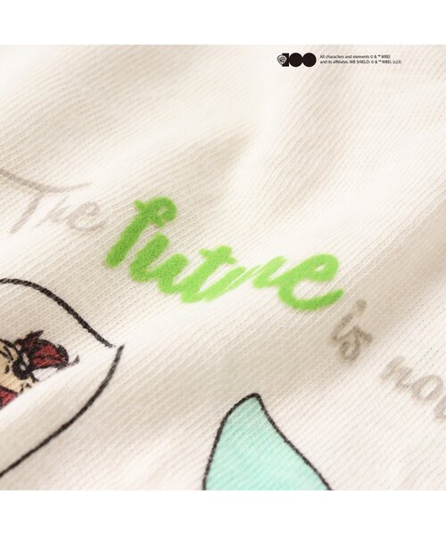 F.O.KIDS（エフオーキッズ）の「【WEB限定】WB100th LOONEY TUNES ART TEE（ルーニー・テューンズ）（Tシャツ/カットソー・キッズ・キナリ/オレンジ/パープル/グリーン・100/110/120/80/90/140/130）」の6枚目の写真