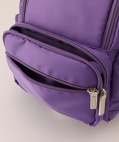 WEB限定】【リンク】【プティプラ】カラフルキッズリュック【パープル